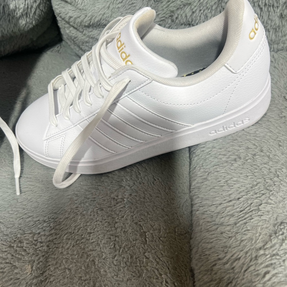 Adidas White Casual Sneakers